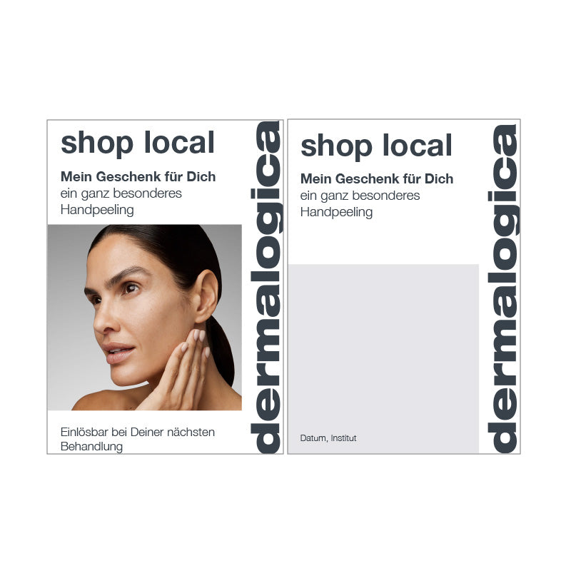 Shop local - Gutscheinkärchen Handpeeling (10pk)