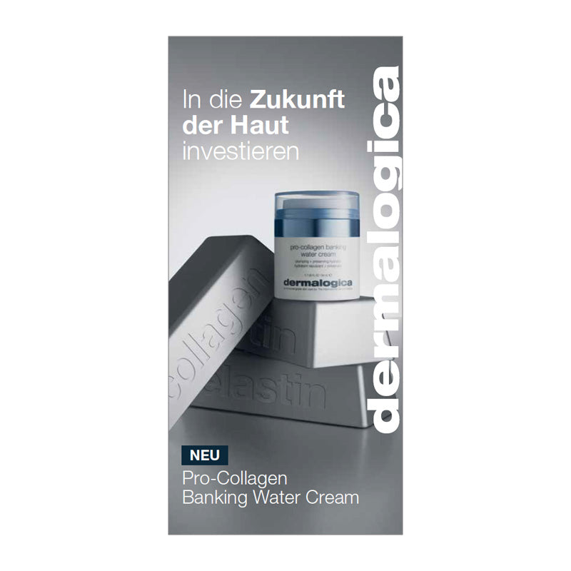 Pro Collagen Banking Water Cream - Klappflyer mit Probe