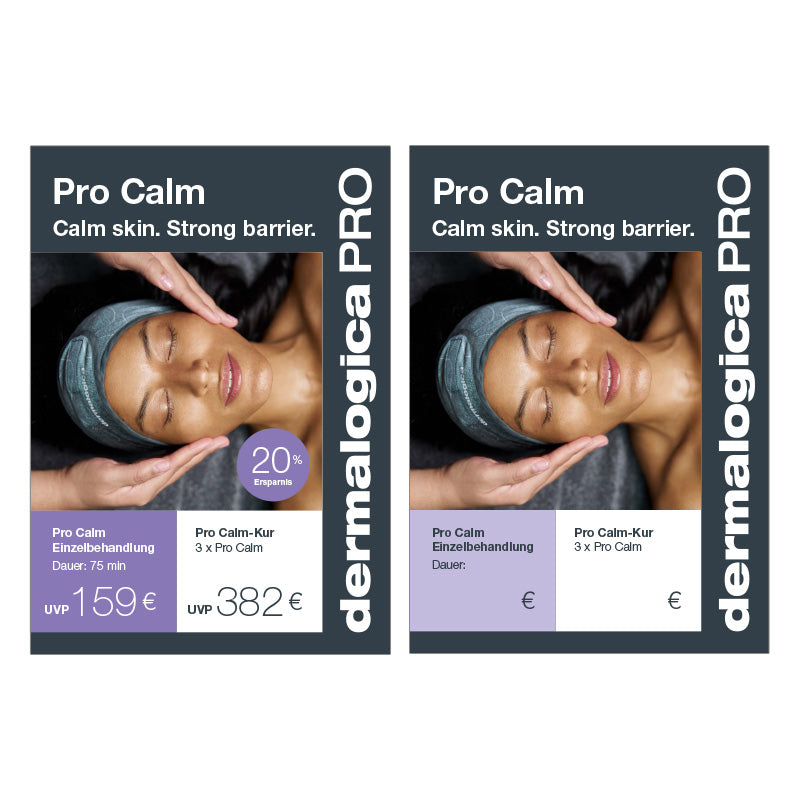 Pro Calm Angebot - Displaysheet A4